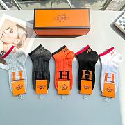 Okify Hermes set 5 short-tube socks 17134 - 1