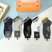 Okify Louis Vuitton set 5 short socks 17137 - 1