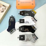 Okify Louis Vuitton set 5 short socks 17137 - 3