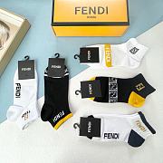 Okify Fendi set 5 short socks 17141 - 2