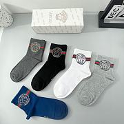 Okify Versace set 5 mid-tube socks 17144 - 3