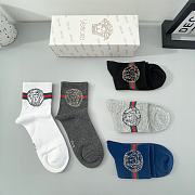 Okify Versace set 5 mid-tube socks 17144 - 2