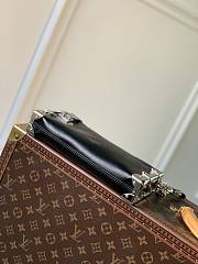 Okify Louis Vuitton Side Trunk Black Bag 23 x 12 x 4 cm M25445 - 3