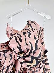 Okify Zimmermann Matchmaker bow tie tube top long dress-Pink - 2