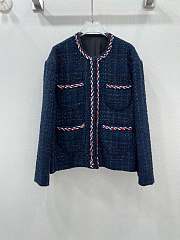 Okify Chanel Early Autumn New Hemp Rope Braided Jacket - 1