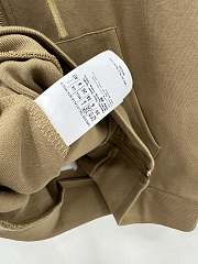 Okify Maxmara hooded sweater jacket - Brown - 4