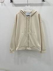 Okify Maxmara hooded sweater jacket - White - 1