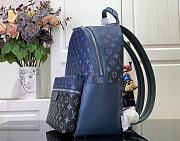 Okify Louis Vuitton Small Backpack Gradient Blue Flower (Old Version) 29x38x20cm M11590  - 2