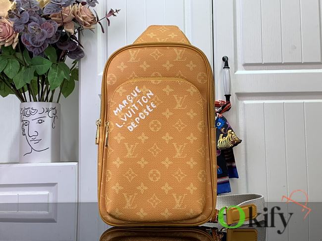 Okify Louis Vuitton Avenue Slingbag NM yellow 20x31x7cm M12869 - 1