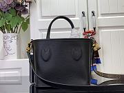 Okify Louis Vuitton Neverfull Bandoulière Inside Out BB Handbag - Black 24 x 14 x 9 cm M12099 - 3