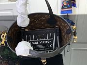 Okify Louis Vuitton Neverfull Bandoulière Inside Out BB Handbag - Black 24 x 14 x 9 cm M12099 - 2