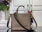 Okify Louis Vuitton Neverfull Bandoulière Inside Out BB Handbag - Light Grey 24 x 14 x 9 cm M12099 - 3