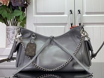 Okify Louis Vuitton CarryAll Dark Medium Grey Handbag 39x 30x15cm M25143