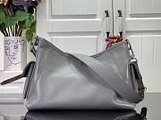 Okify Louis Vuitton CarryAll Dark Medium Grey Handbag 39x 30x15cm M25143 - 4