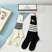 Okify Chanel set 2 mid-tube socks 17264 - 1