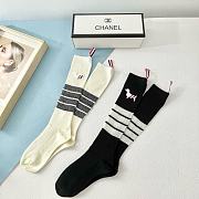 Okify Chanel set 2 mid-tube socks 17264 - 2