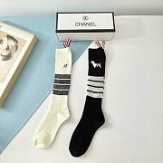 Okify Chanel set 2 mid-tube socks 17264 - 3