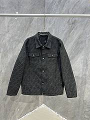 Okify Fendi full-width jacquard FF pattern jacket M-3XL - 1