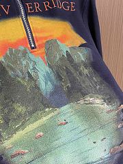 Okify Loewe landscape painting zipper sweatshirt SML 17272 - 2