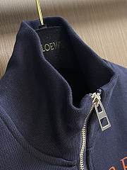 Okify Loewe landscape painting zipper sweatshirt SML 17272 - 3