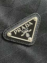 Okify Prada triangle logo jacquard dark pattern short-sleeved T-shirt XS-L 17287 - 2