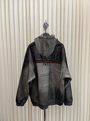 Okify Balenciaga hand-painted old gradient graffiti hooded sweatshirt S-XXL 17291 - 4