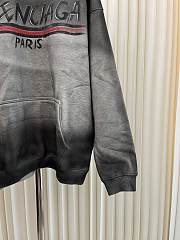 Okify Balenciaga hand-painted old gradient graffiti hooded sweatshirt S-XXL 17291 - 2