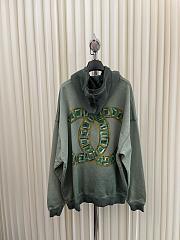 Okify Chanel Hand-painted graffiti hooded sweatshirt S-2XL 17293  - 3