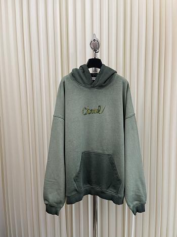 Okify Chanel Hand-painted graffiti hooded sweatshirt S-2XL 17293 