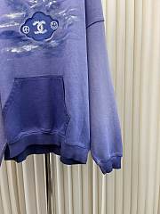 Okify Chanel Hand-painted graffiti hooded sweatshirt 17294 - 4