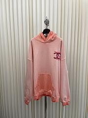 Okify Chanel Hand-painted graffiti hooded sweatshirt 17295 - 1