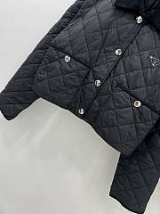 Okify Prada set diamond short cotton coat suit SML - Black - 2