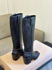 Okify MiuMiu classic knight boots 35-40 Black - 4