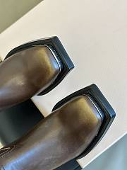 Okify MiuMiu classic knight boots 35-40 Brown  - 4