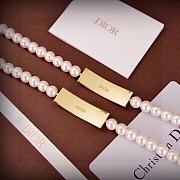 Okify Dior Dior letter necklace 17331 - 2