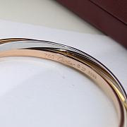 Okify Cartier 3 Round Ring Bracelet 17342 - 4