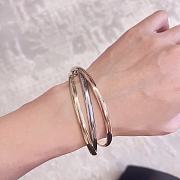 Okify Cartier 3 Round Ring Bracelet 17342 - 2