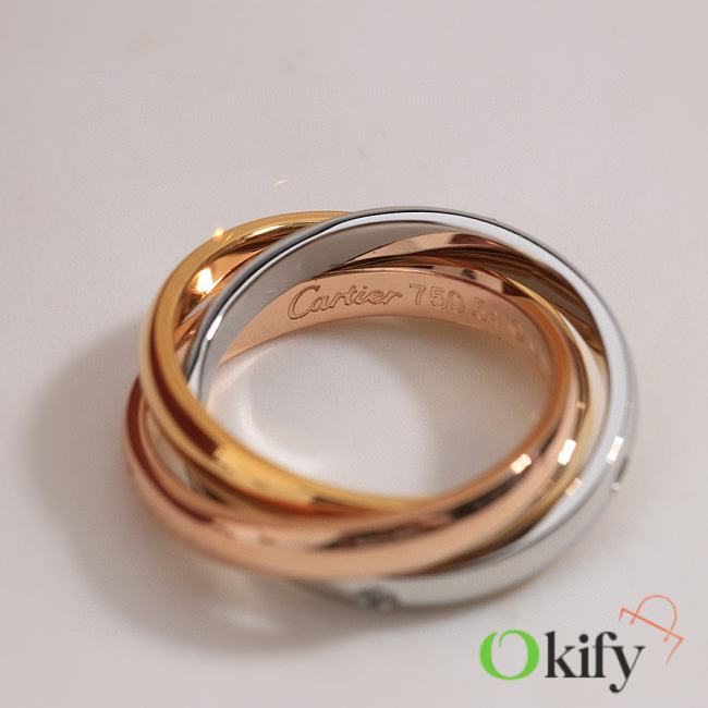 Okify Cartier 3 round rings 17343 - 1