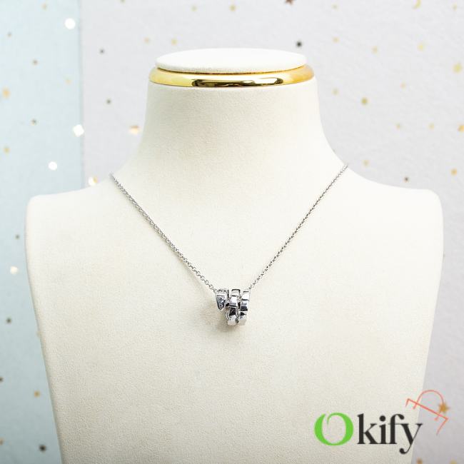 Okify Serpenti Viper Necklace 17348 - 1