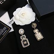 Okify Chanel Starry Black Earrings 17362 - 2