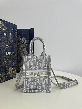 Okify Dior Mini Vertical Book Tote 13.5*5*18cm 