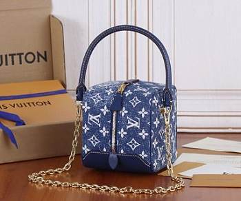 Okify Louis Vuitton Square Bag Handbag 16x16x16cm M59611