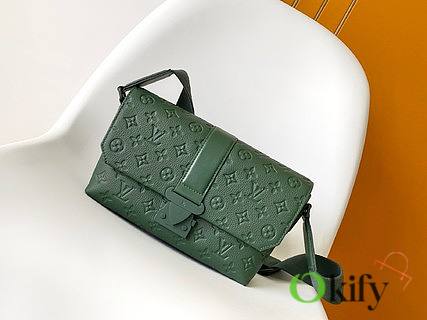 Okify Louis Vuitton S-Cape Messenger Bag Green Color 28 x 16 x 10 cm M24439 - 1