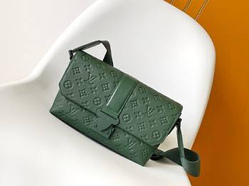 Okify Louis Vuitton S-Cape Messenger Bag Green Color 28 x 16 x 10 cm M24439