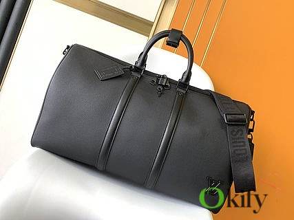 Okify Louis Vuitton Keepall Bandoulière 50 Black 50.0 x 29.0 x 23.0 cm M21420 - 1