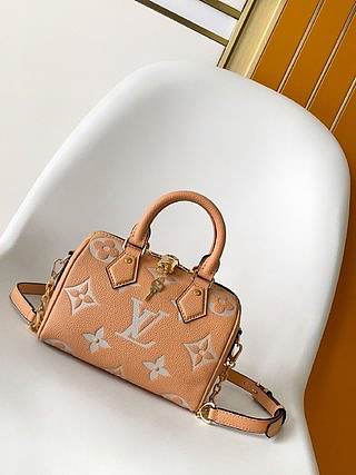 Okify Louis Vuitton Speedy Bandoulière 20 Arizona & Cream Bag 20.5 x 13.5 x 12.0 cm M12713