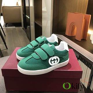 Okify Gucci Forrest Gump Green Shoes 26-35 - 1