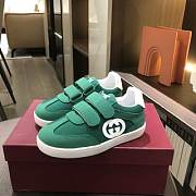 Okify Gucci Forrest Gump Green Shoes 26-35 - 1