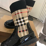 Okify Burberry Socks Boots for children  - 2