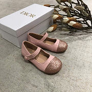 Okify Dior Girls Princess pink shoes for children 26-35  - 3